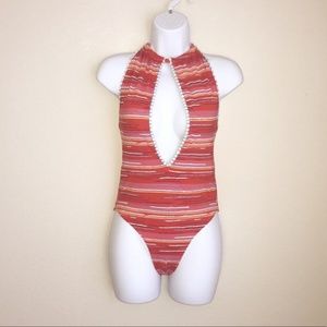 Dolce Vita Plunge One-Piece Swimsuit (NWT)